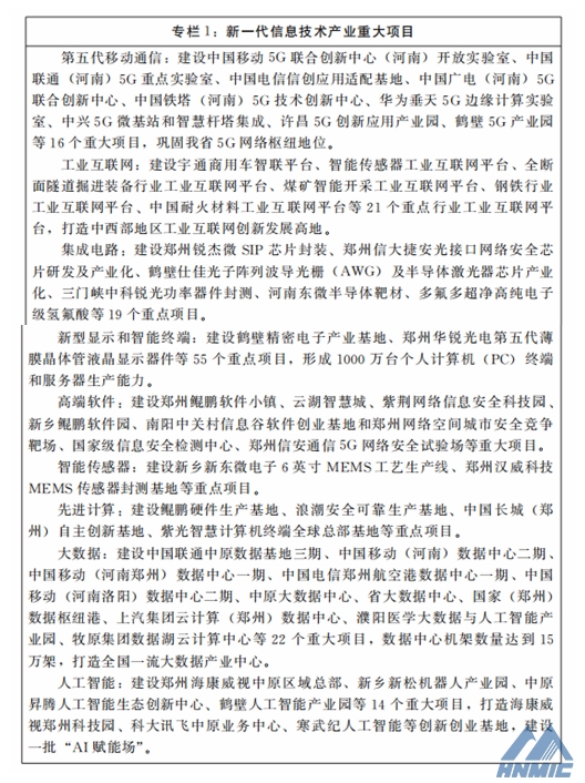 河南省人民政府 關於印發河南省“十四五”戰略性新興產業和未來產業發展規劃的通知